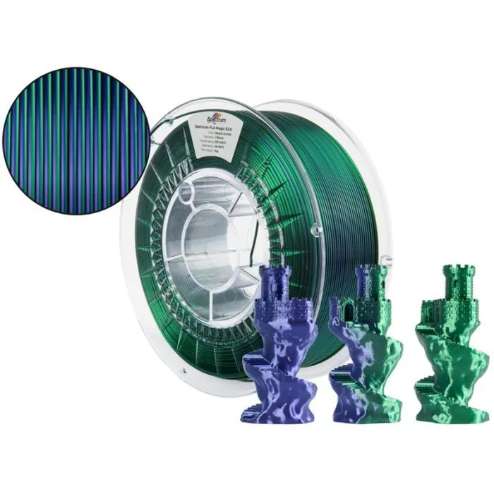 Пластик для 3D-принтера Spectrum PLA Magic SILK 1.75mm 1kg MysticOrchid (81415) зображення 3