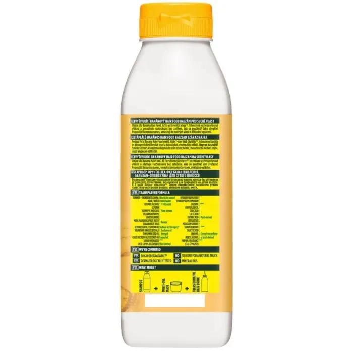 Кондиционер для волос Garnier Fructis HairFood Банан 350 мл (3600542290371) изображение 2