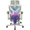 Кресло игровое GT Racer X-900 Gray/Violet/Blue изображение 2