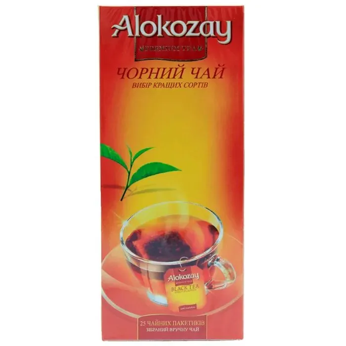 Чай Alokozay чорний 25х2 г (фільтр-пакет) (4820229040023)