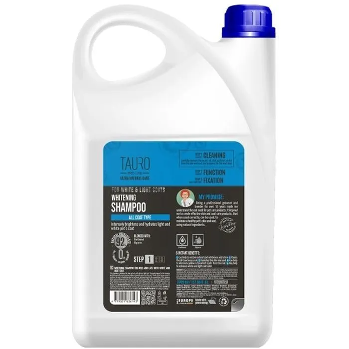 Шампунь для тварин Tauro Pro Line Ultra Natural Care Whitening 3785 мл (TPL63614)