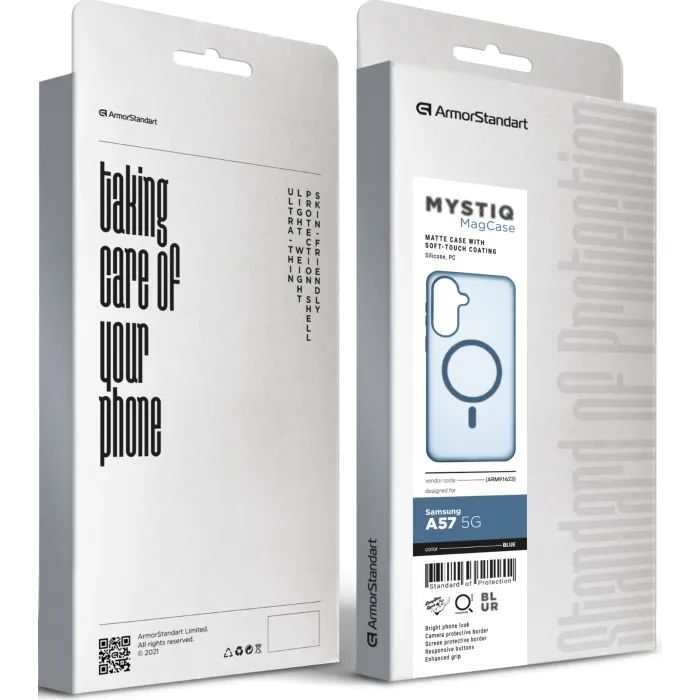 Чехол для мобильного телефона Armorstandart Mystiq MagCase Samsung A57 5G Black (ARM91622) изображение 3