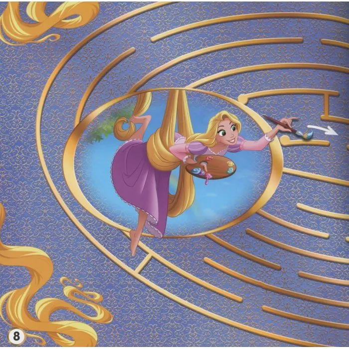 Книга Казкові історії Disney. Лабіринти з наліпками Ранок (9789667497750) зображення 8