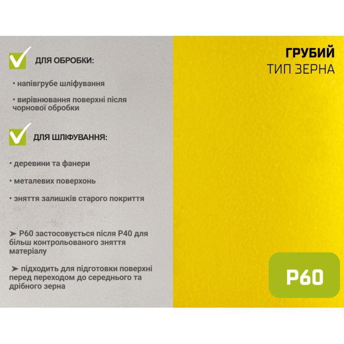 Наждачний папір Alloid на паперовій основі, 115мм х 10м, зерно 120 (SP-10120) зображення 7