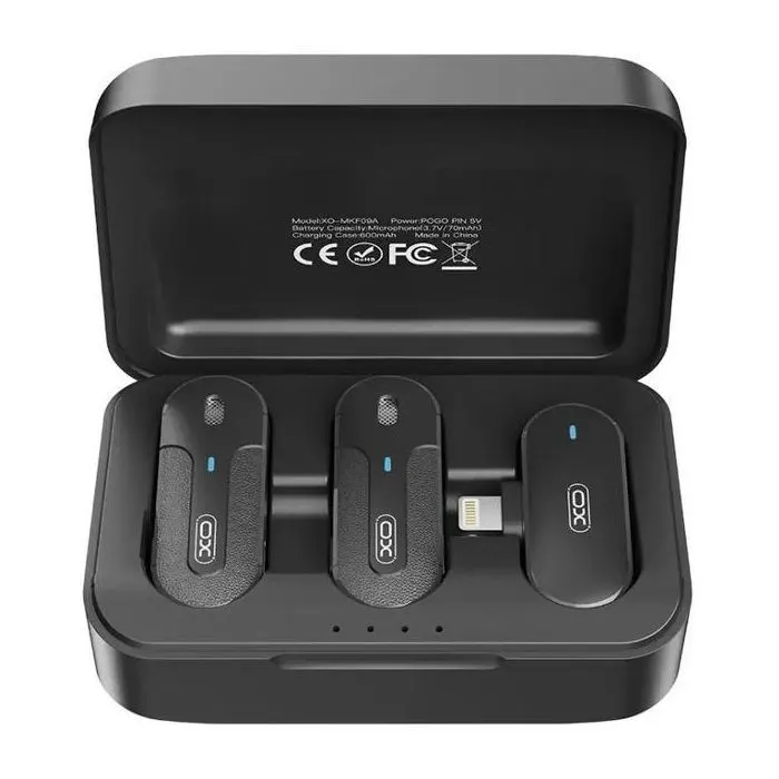 Микрофон XO MKF09B Lightning Black (XO-MKF09B-IP)