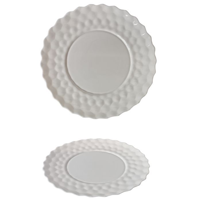 Тарелка Vittora Lava Blanco десертна 190 мм (V-190LA)
