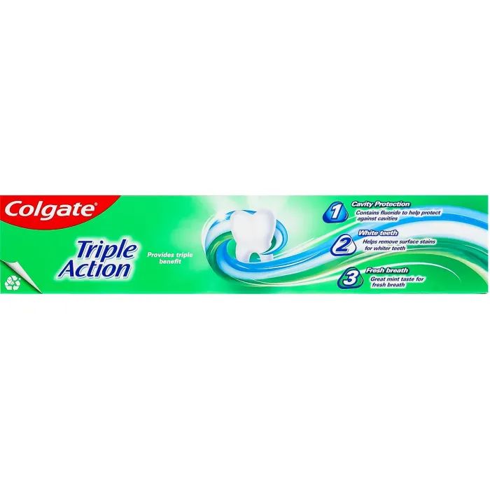 Зубна паста Colgate Triple Action 50 мл (6281001112044) зображення 4