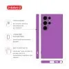 Чохол до мобільного телефона Intaleo Silicone Samsung Galaxy S24 Ultra Violet (1283126600418) зображення 4