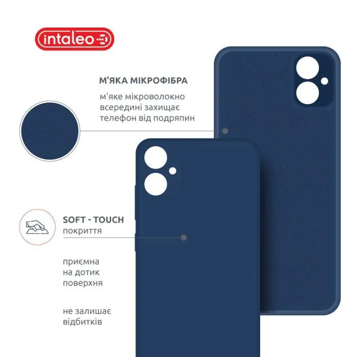 Чохол до мобільного телефона Intaleo SoftShell Samsung Galaxy A06 Blue (1283126609497) зображення 5