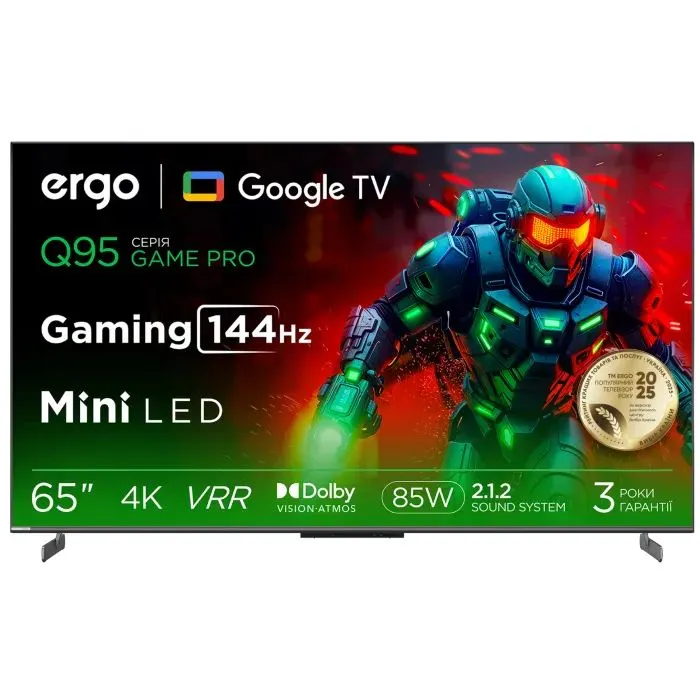 Телевізор Ergo 65MQ95 Game PRO