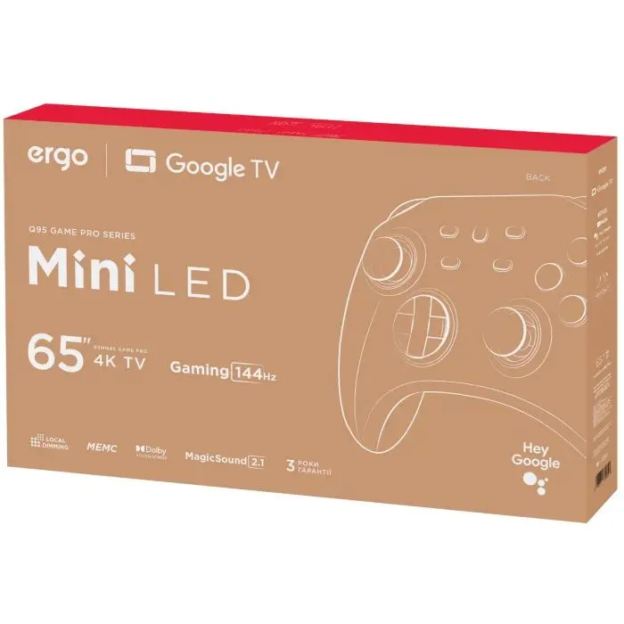 Телевізор Ergo 65MQ95 Game PRO зображення 7