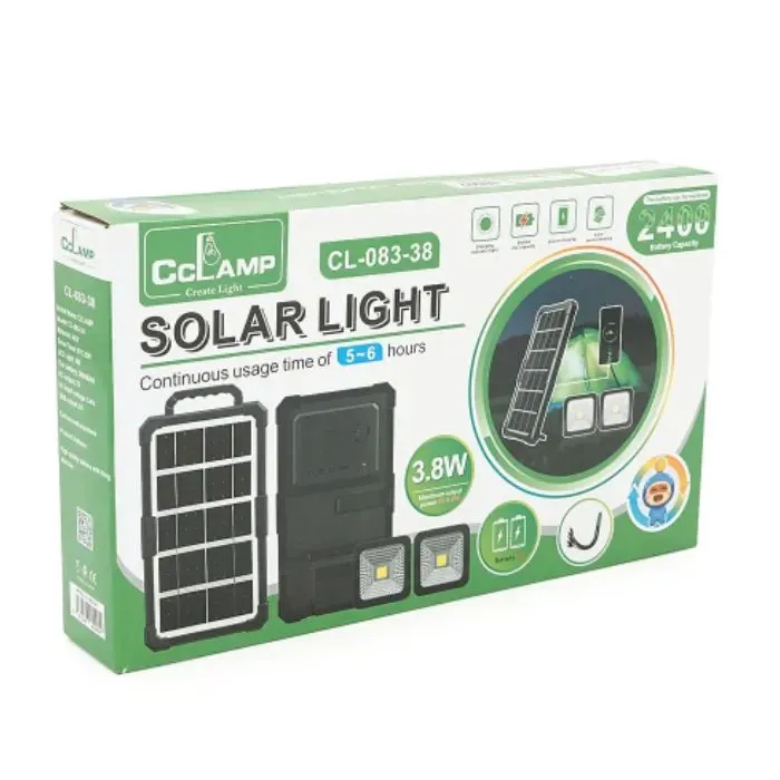 Ліхтар Voltronic CL-083-38 + Solar, Power bank (CL-083-38) зображення 4
