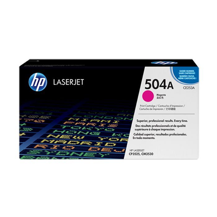 Картридж HP CLJ  504A magenta /CM3530/ CP3525 series (CE253A)