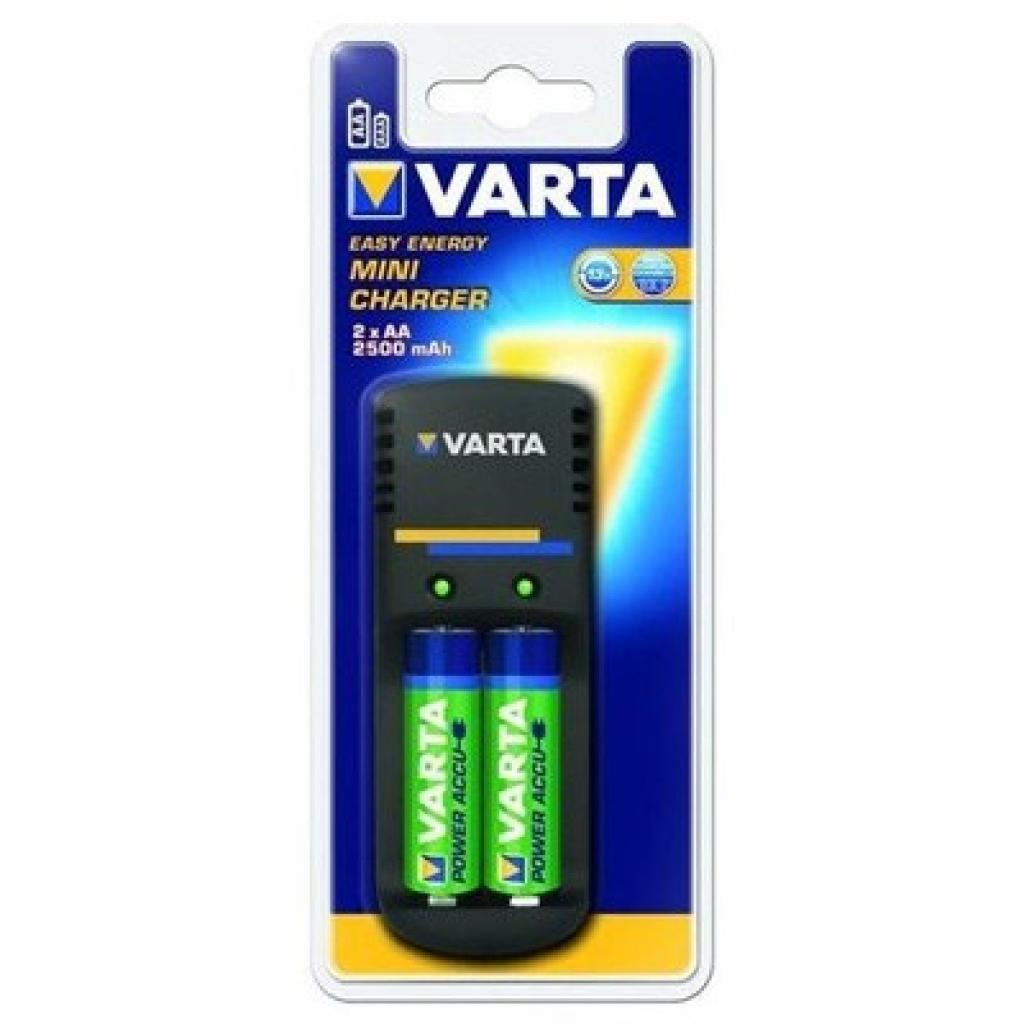 Зарядний пристрій для акумуляторів Varta Mini Charger + 2 * AA 2400mAh (57666101461)
