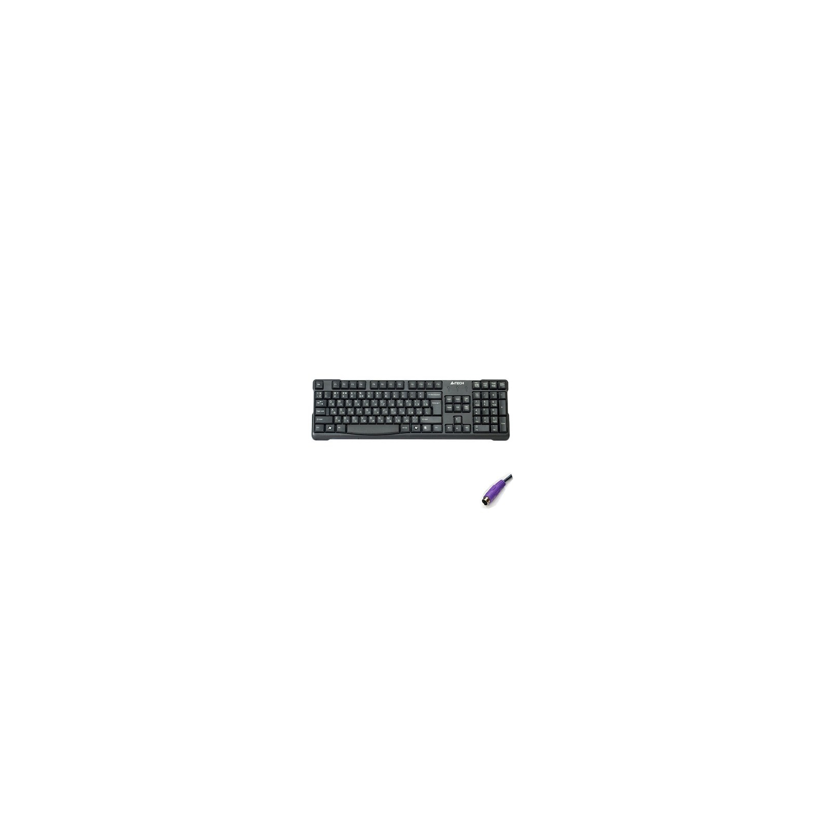 Клавіатура A4Tech KR-750-BLACK-PS2