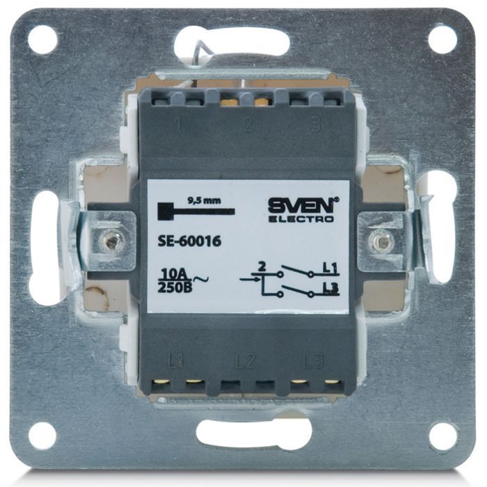 Вимикач Sven SE-60016 white (7100039) зображення 3