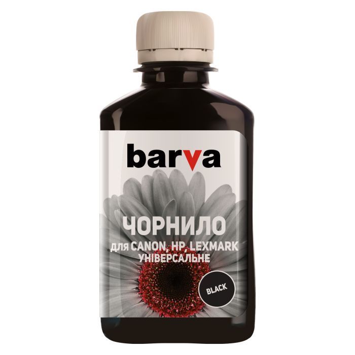 Чернила Barva CANON/HP/Lexmark Universal №4 CYAN 180г (CU4-476)