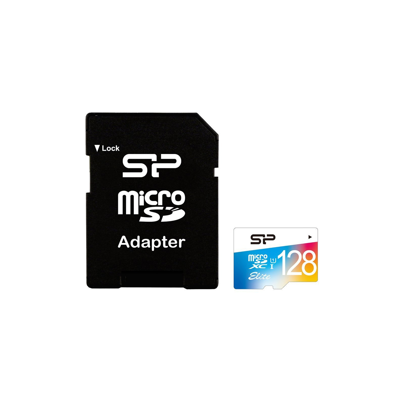 Карта памяти Silicon Power 128GB microSD class10 UHS-I Elite COLOR (SP128GBSTXBU1V20SP)