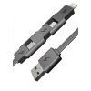 Дата кабель смарт 3в1 (Lightning+microUSB+MiniUSB) E-power (EP121DC) изображение 2