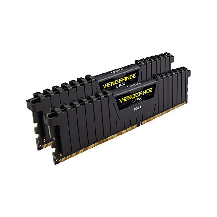 Модуль памяти для компьютера DDR4 16GB (2x8GB) 3200 MHz Vengeance LPX Black Corsair (CMK16GX4M2B3200C16) изображение 3