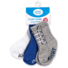 Шкарпетки дитячі Luvable Friends 3 пари неслизькі, для хлопчиків (02316.12-24 M)