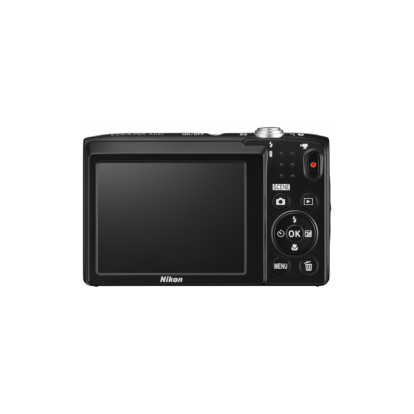 Цифровой фотоаппарат Nikon Coolpix A100 Silver (VNA970E1) изображение 3