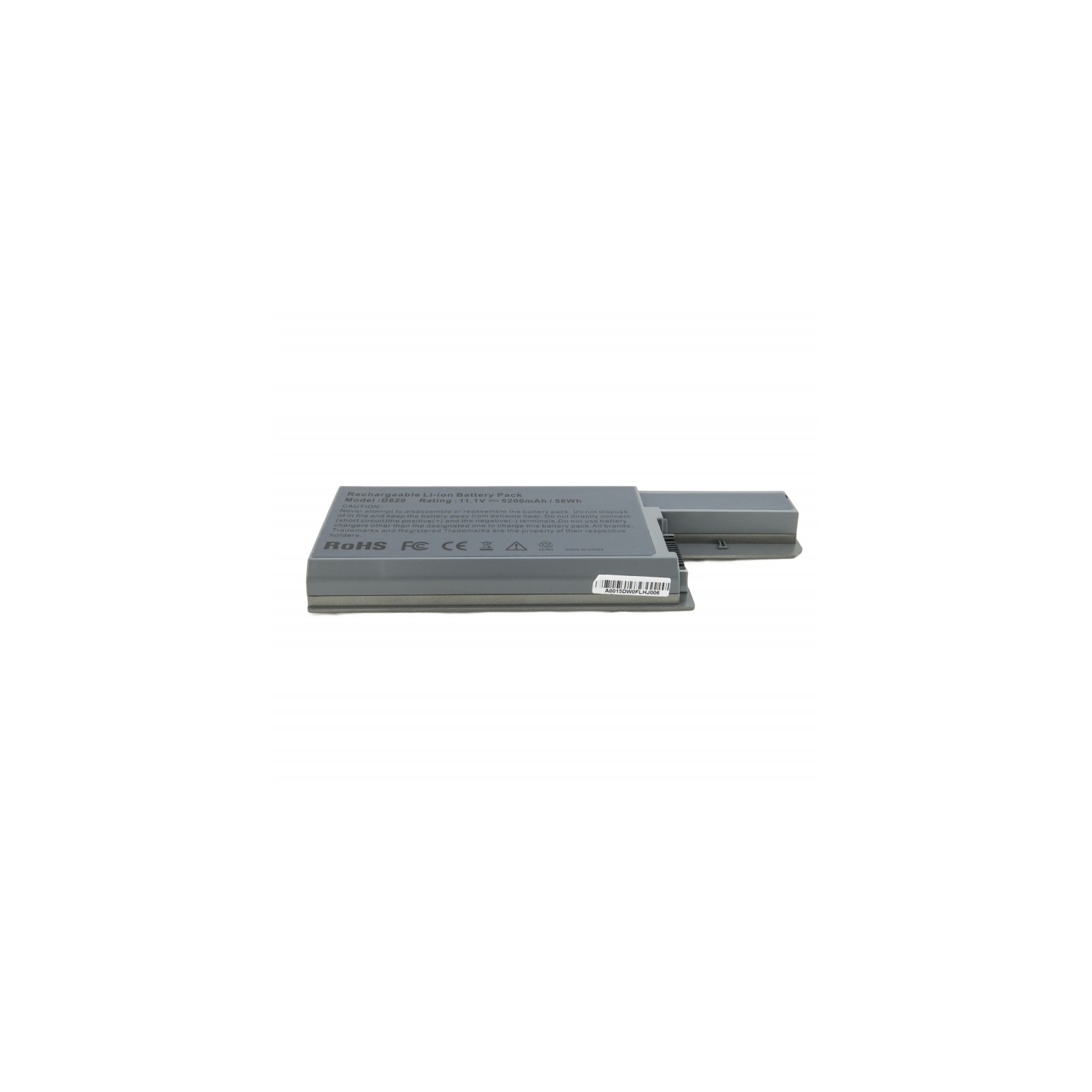Аккумулятор для ноутбука Dell Latitude D820, 5200 mAh Extradigital (BND3933) изображение 4