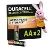 Аккумулятор Duracell AA HR6 1300mAh * 2 (5000394039186 / 81367175)