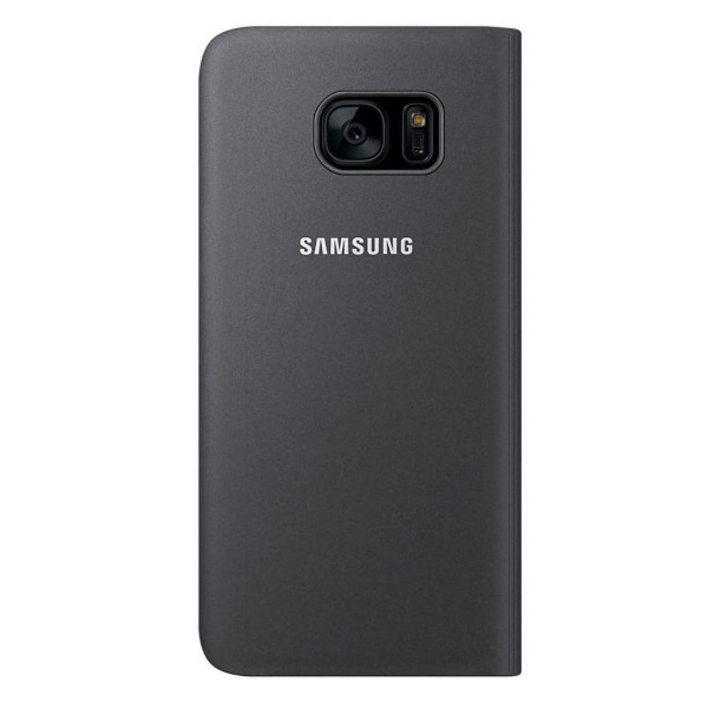 Чохол до мобільного телефона Samsung Galaxy S7/Black/View Cover (EF-CG935PBEGRU) зображення 2