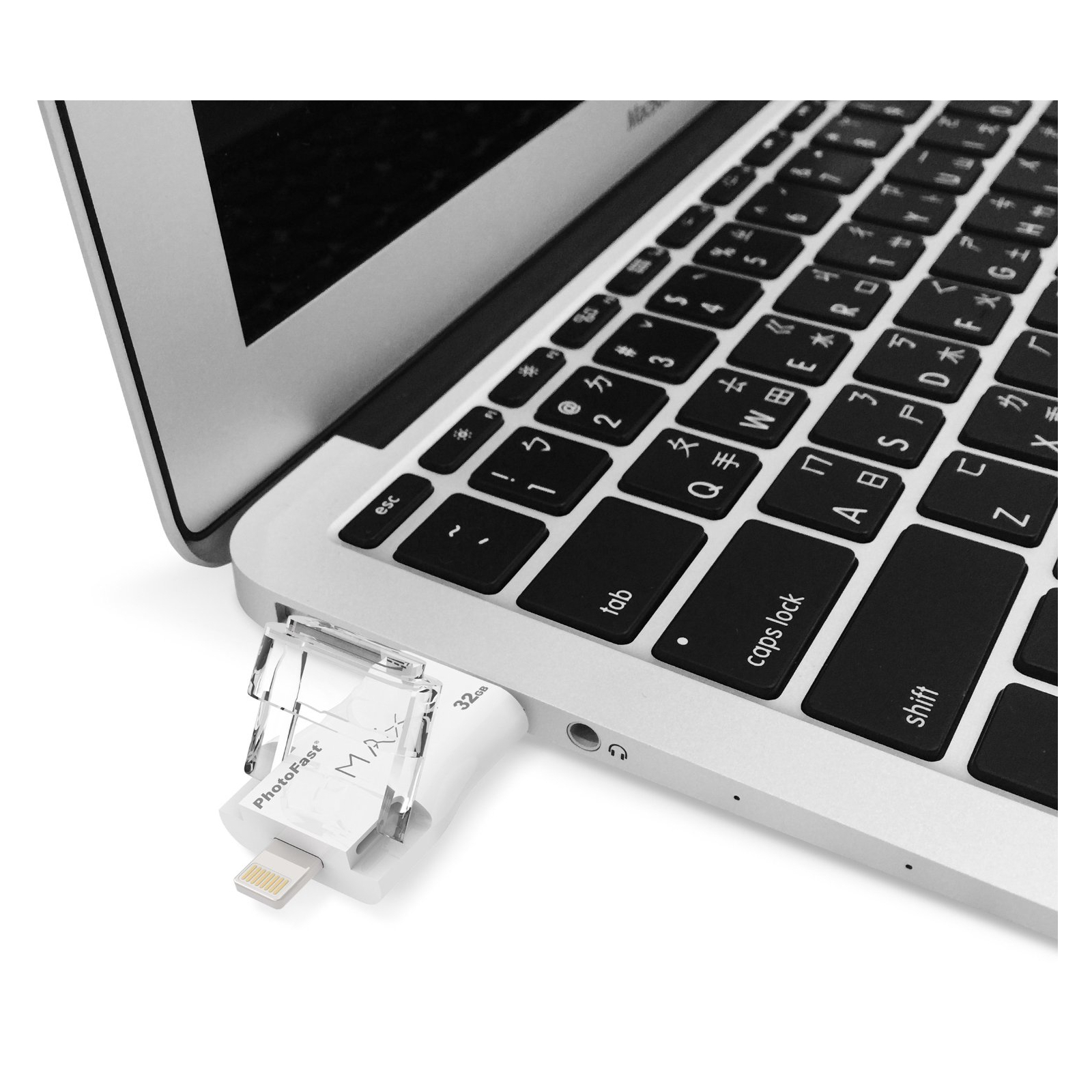 USB флеш накопитель PhotoFast 32GB i-Flashdrive MAX White USB/Lightning (IFDMAX32GB) изображение 10