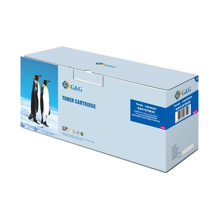 Картридж G&G HP CLJ M552dn/M553dn/n/x Magenta (9.5K) (G&G-CF363X)