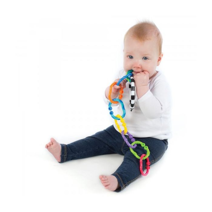 Прорезыватель Playgro Цепочка Зебра (0184558) изображение 2