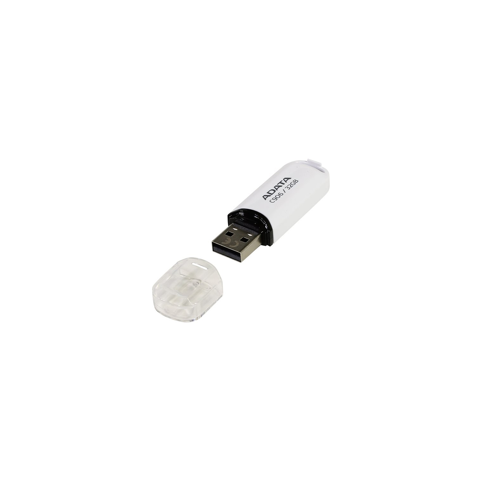 USB флеш накопичувач ADATA 32GB C906 White USB 2.0 (AC906-32G-RWH) зображення 3