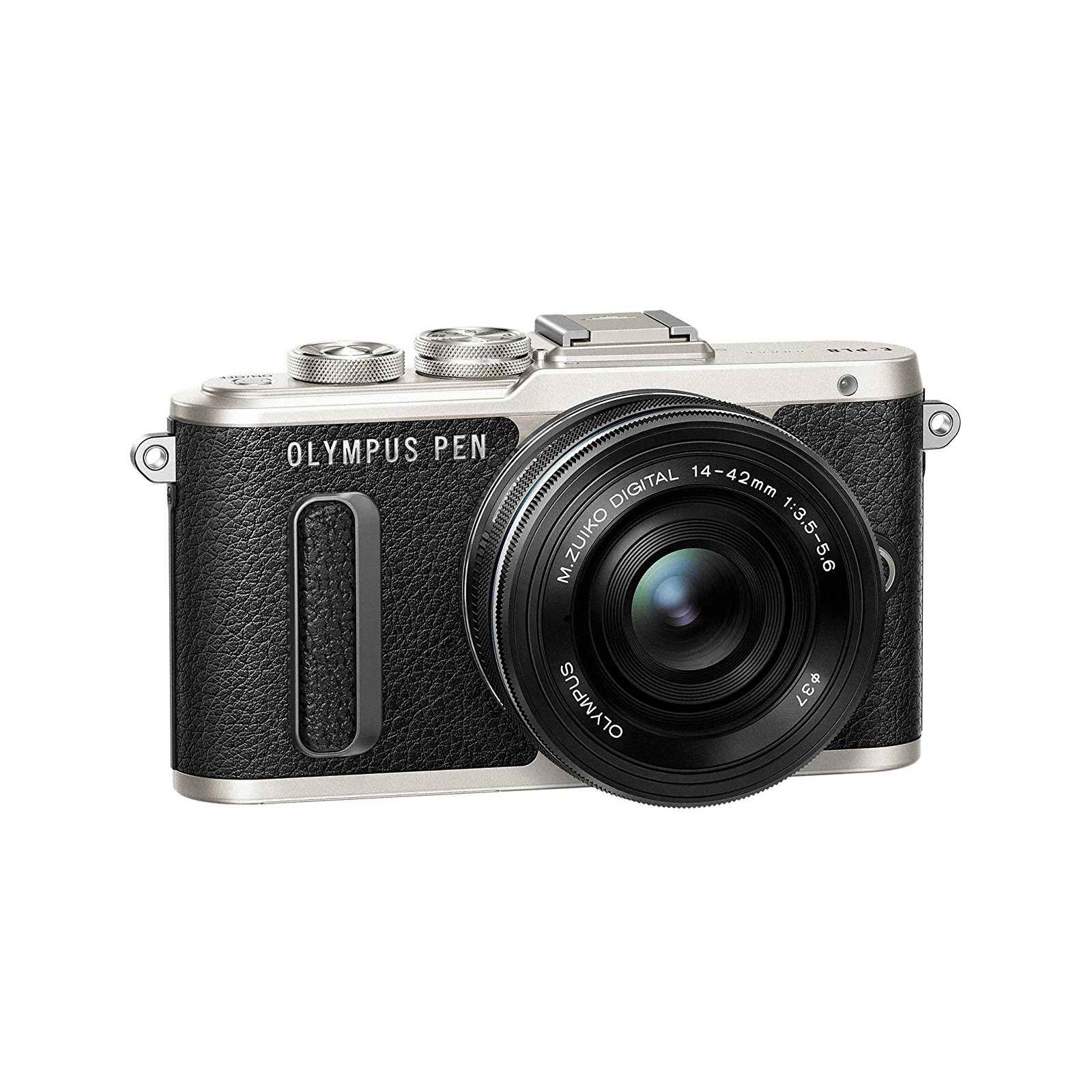 Цифровий фотоапарат Olympus E-PL8 14-42 mm Pancake Zoom Kit black/black (V205082BE000) зображення 3