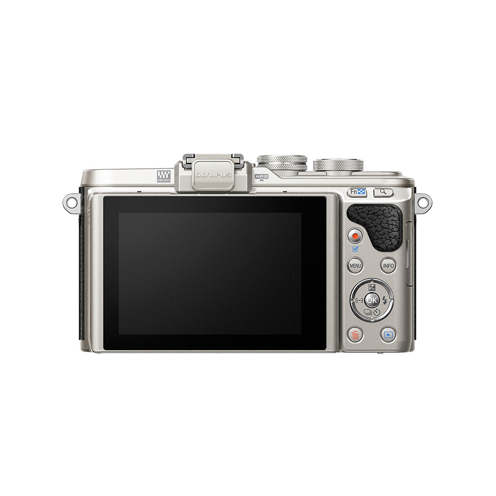 Цифровий фотоапарат Olympus E-PL8 14-42 mm Pancake Zoom Kit black/black (V205082BE000) зображення 4