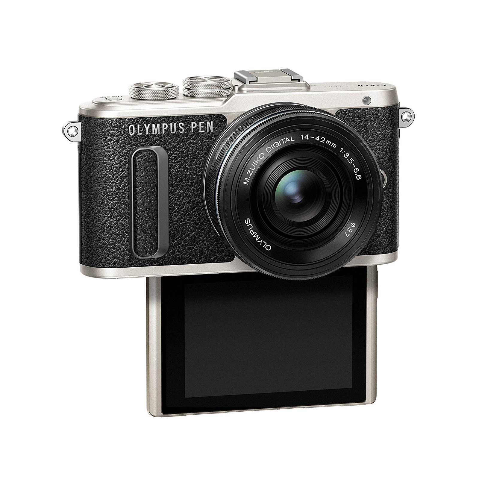 Цифровий фотоапарат Olympus E-PL8 14-42 mm Pancake Zoom Kit black/black (V205082BE000) зображення 5