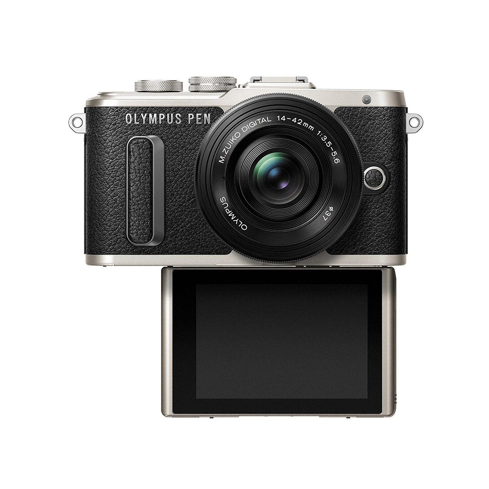 Цифровий фотоапарат Olympus E-PL8 14-42 mm Pancake Zoom Kit black/black (V205082BE000) зображення 6