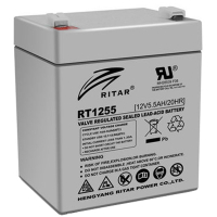 Фото - Батарея для ДБЖ RITAR Батарея до ДБЖ  AGM RT1255, 12V-5.5Ah  (RT1255)