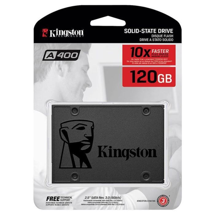 Накопитель SSD 2.5" 240GB Kingston (SA400S37/240G) изображение 5