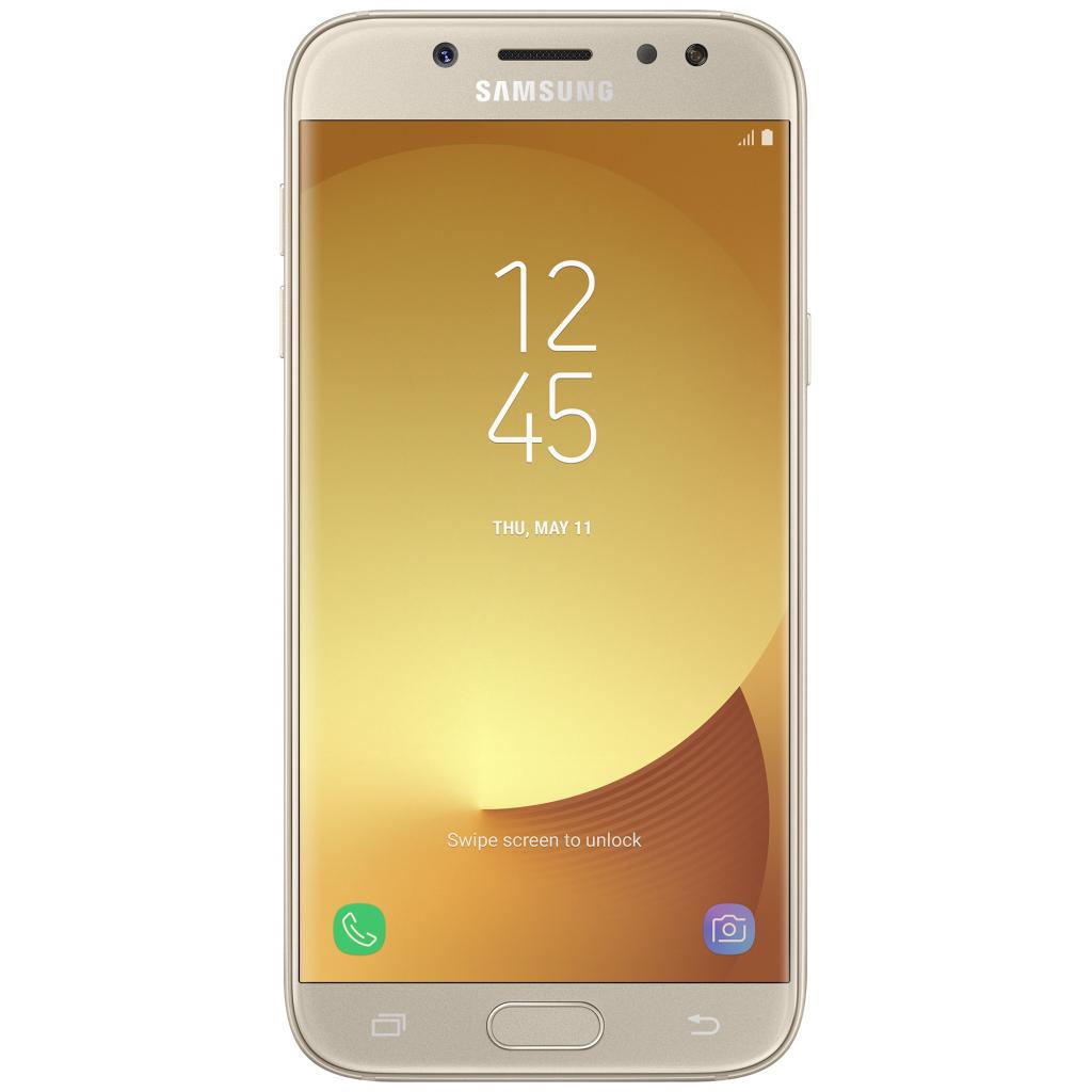 Мобільний телефон Samsung SM-J530F (Galaxy J5 2017 Duos) Gold (SM-J530FZDNSEK)