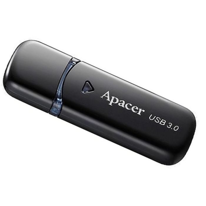 USB флеш накопитель Apacer 32GB AH355 Black USB 3.0 (AP32GAH355B-1) изображение 2