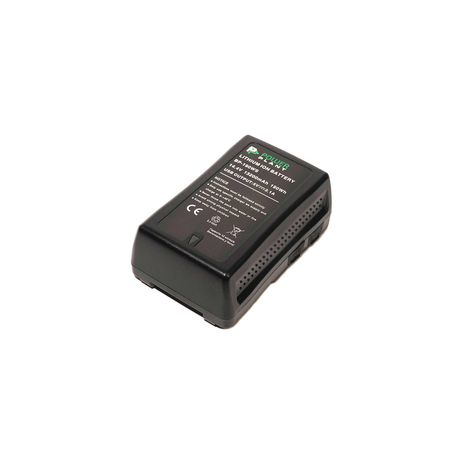 Акумулятор до фото/відео PowerPlant Sony BP-190WS, 13200mAh (DV00DV1416) зображення 2