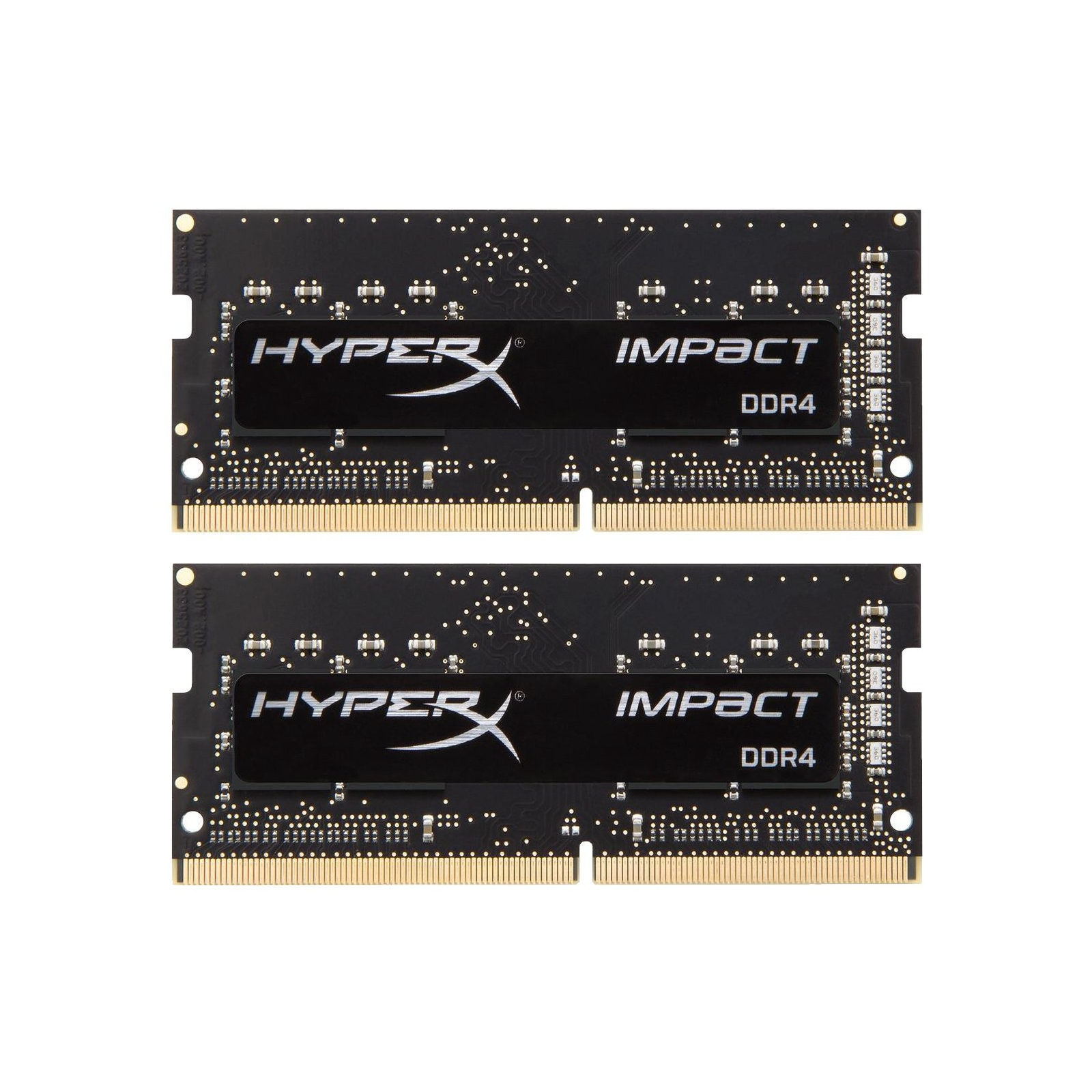 Модуль пам'яті для ноутбука SoDIMM DDR4 32GB (2x16GB) 2666 MHz HyperX Impact Kingston Fury (ex.HyperX) (HX426S15IB2K2/32)