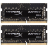 Модуль памяти для ноутбука SoDIMM DDR4 32GB (2x16GB) 2666 MHz HyperX Impact Kingston Fury (ex.HyperX) (HX426S15IB2K2/32)