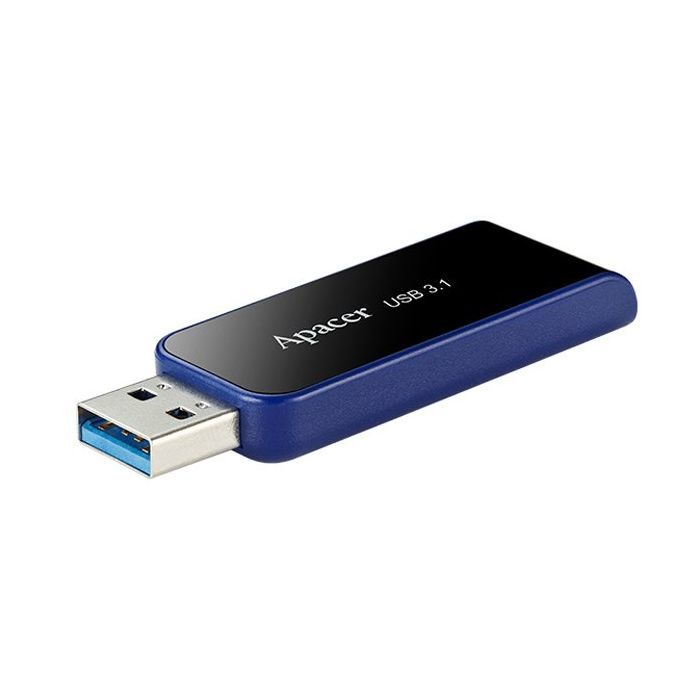 USB флеш накопитель Apacer 64GB AH356 Black USB 3.0 (AP64GAH356B-1) изображение 3