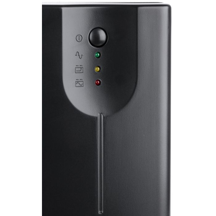Источник бесперебойного питания Vinga LED 800VA metal case with USB (VPE-800MU) изображение 3