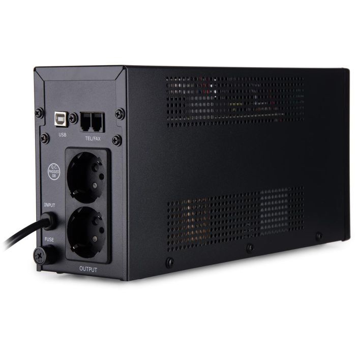 Источник бесперебойного питания Vinga LED 800VA metal case with USB (VPE-800MU) изображение 4