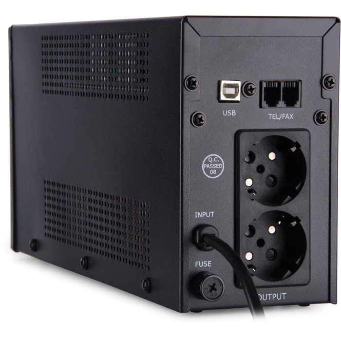 Источник бесперебойного питания Vinga LED 800VA metal case with USB (VPE-800MU) изображение 5