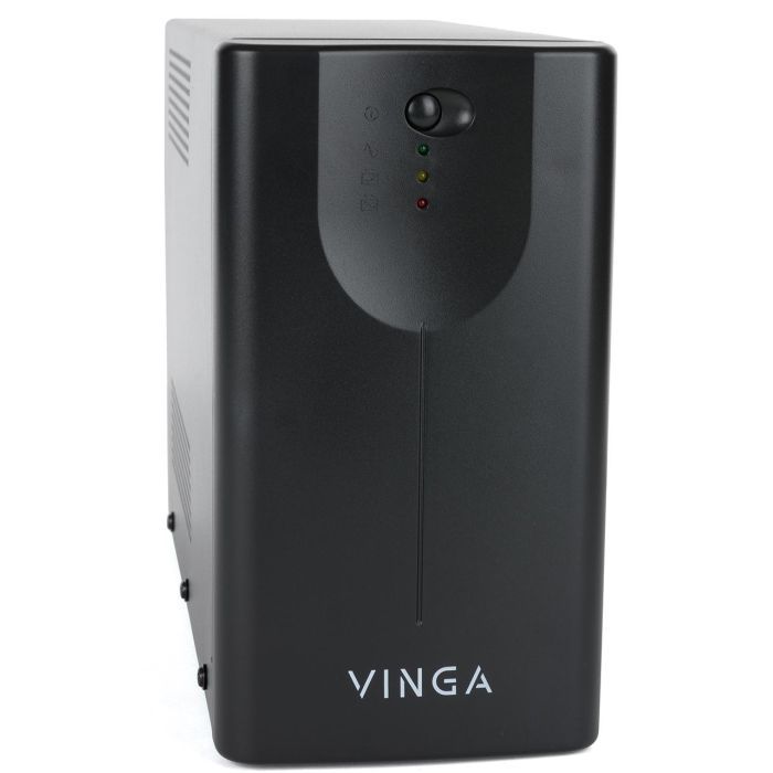 Источник бесперебойного питания Vinga LED 800VA metal case with USB (VPE-800MU) изображение 9
