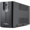 Пристрій безперебійного живлення Vinga LED 800VA metal case with USB (VPE-800MU)
